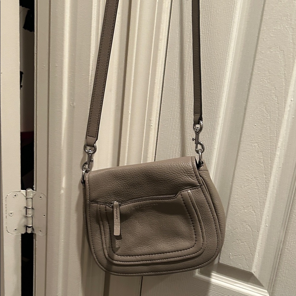 Marc Jacobs Gray Leather Crossbody Bag